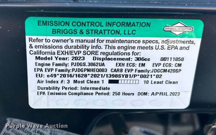 image for item MO9169 2023 AGT air compressor