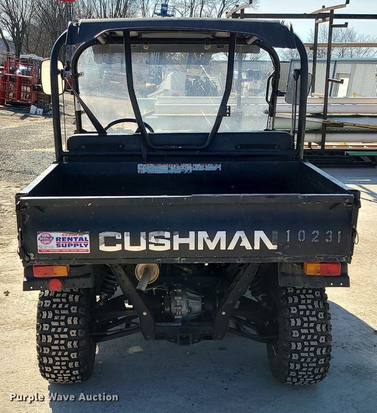 image for item MQ9597 2013 Cushman 1600XD utility vehicle