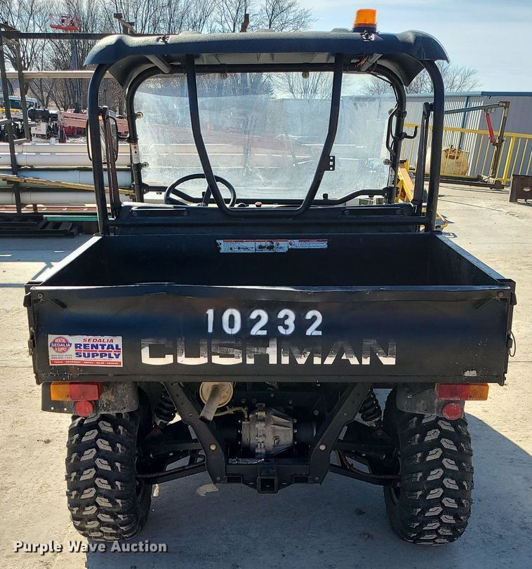 image for item MQ9598 2013 Cushman 1600XD utility vehicle