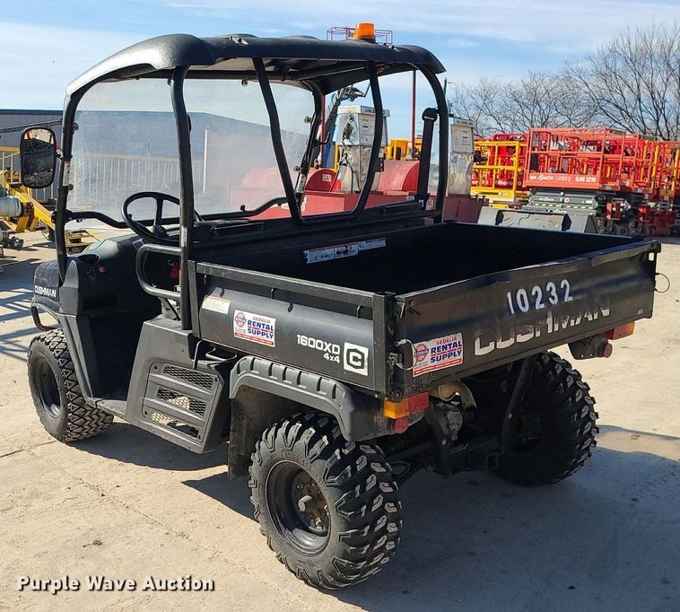 image for item MQ9598 2013 Cushman 1600XD utility vehicle