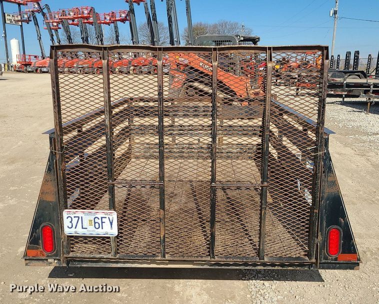 image for item MQ9606 2004 Redi-Haul RH8UT utility trailer