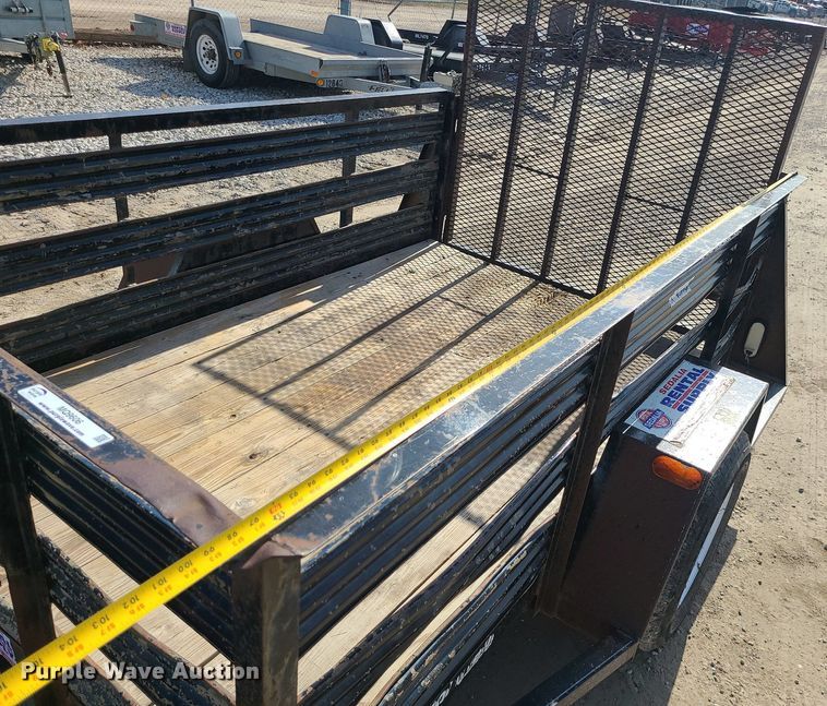 image for item MQ9606 2004 Redi-Haul RH8UT utility trailer