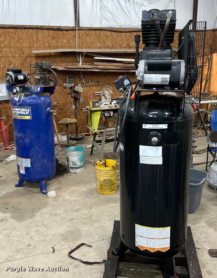 image for item NA9768 (2) air compressors