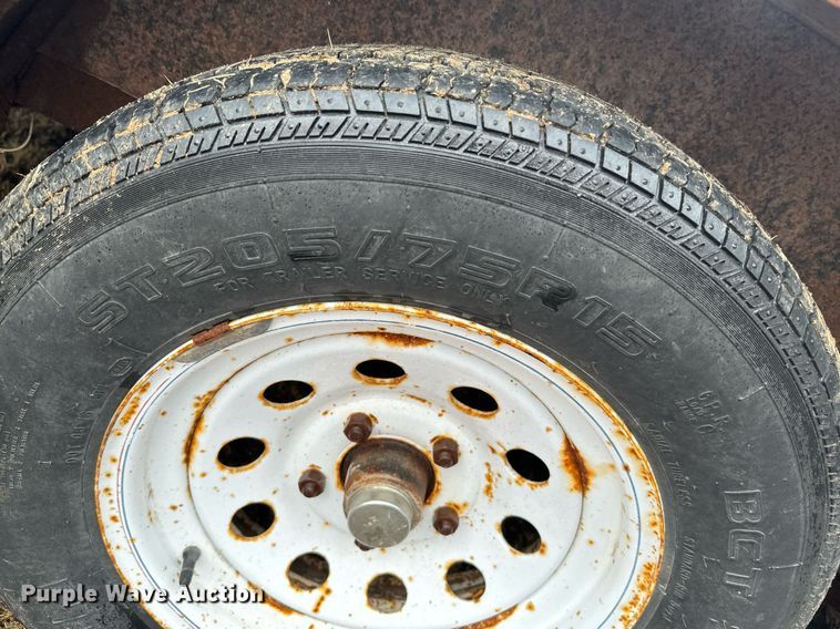 image for item NA9773 1998 Diamond C utility trailer