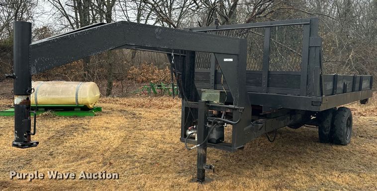 image for item NA9774 Shop built  dump trailer