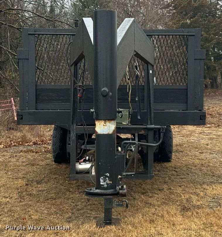 image for item NA9774 Shop built  dump trailer