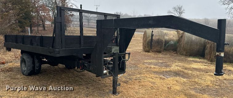 image for item NA9774 Shop built  dump trailer