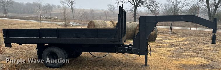 image for item NA9774 Shop built  dump trailer