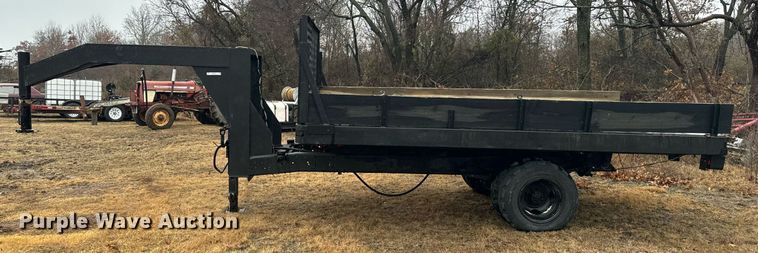 image for item NA9774 Shop built  dump trailer