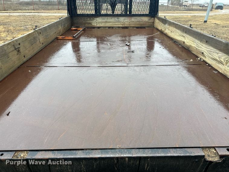 image for item NA9774 Shop built  dump trailer