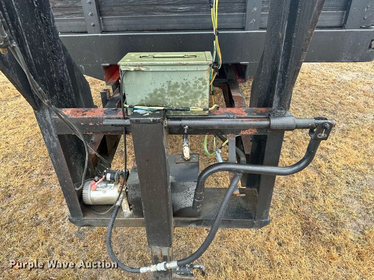 image for item NA9774 Shop built  dump trailer