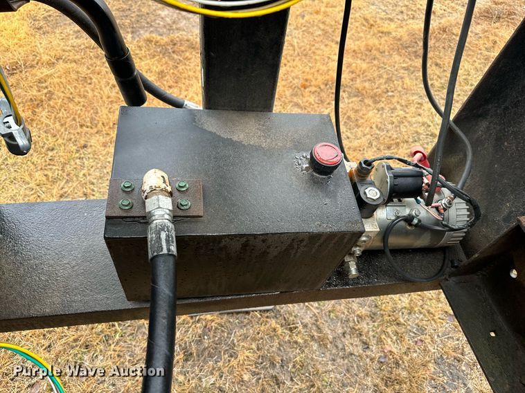 image for item NA9774 Shop built  dump trailer