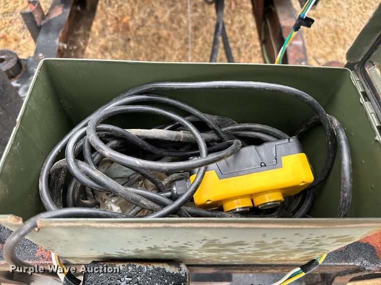 image for item NA9774 Shop built  dump trailer