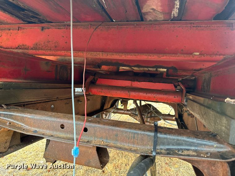 image for item NA9774 Shop built  dump trailer