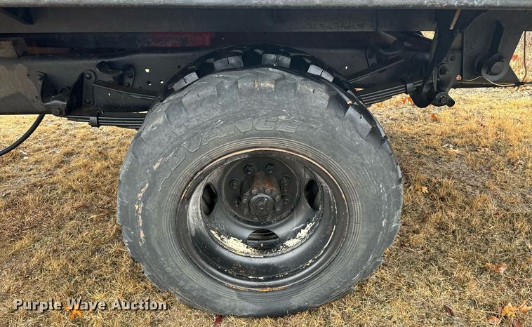 image for item NA9774 Shop built  dump trailer