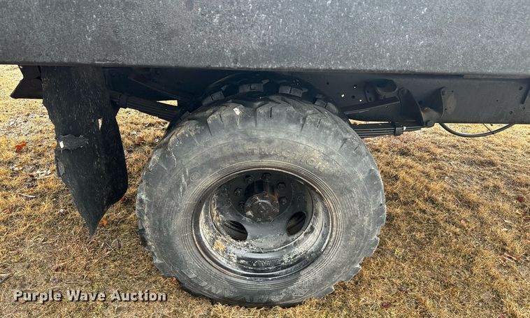 image for item NA9774 Shop built  dump trailer