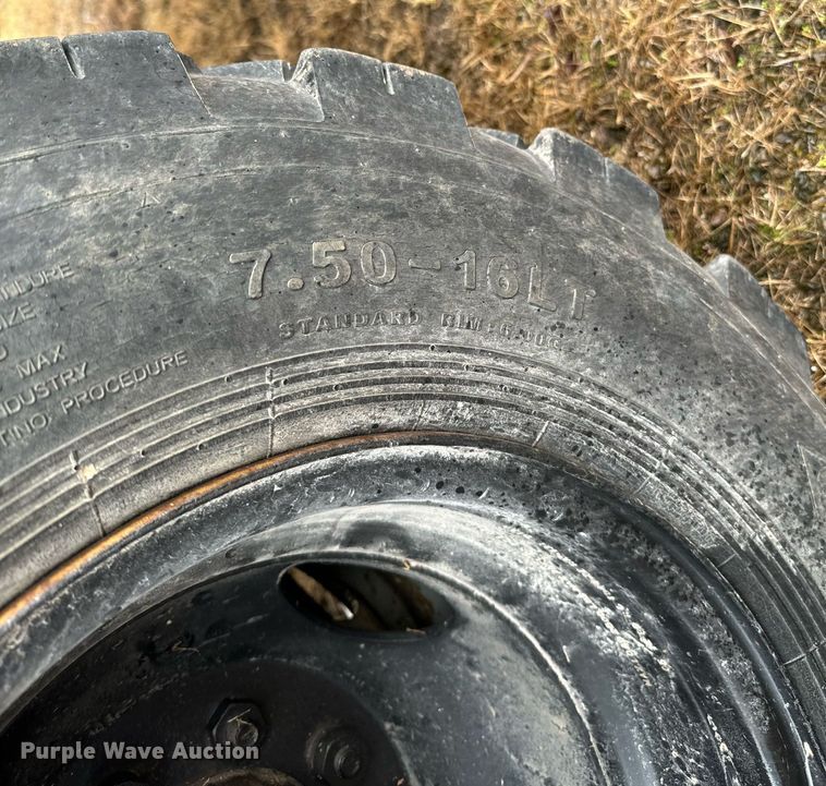 image for item NA9774 Shop built  dump trailer