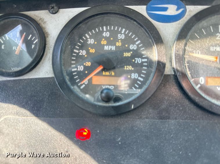 image for item NA9787 2005 Blue Bird blood donation bus