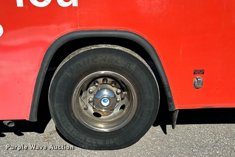 image for item NA9787 2005 Blue Bird blood donation bus