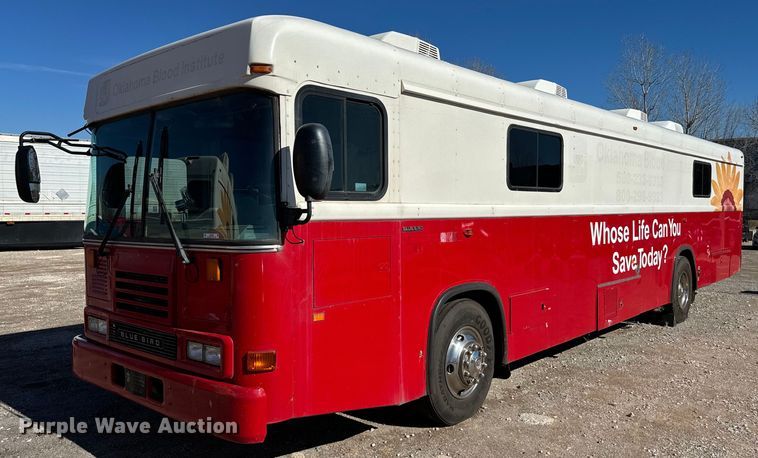 image for item NA9788 2006 Blue Bird blood donation bus