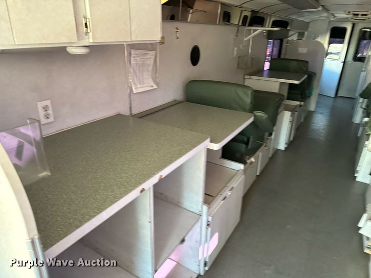 image for item NA9788 2006 Blue Bird blood donation bus