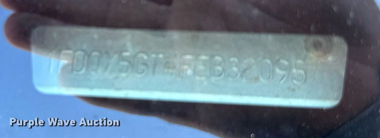 image for item NA9789 2015 Ford F550 Super Duty utility / service truck