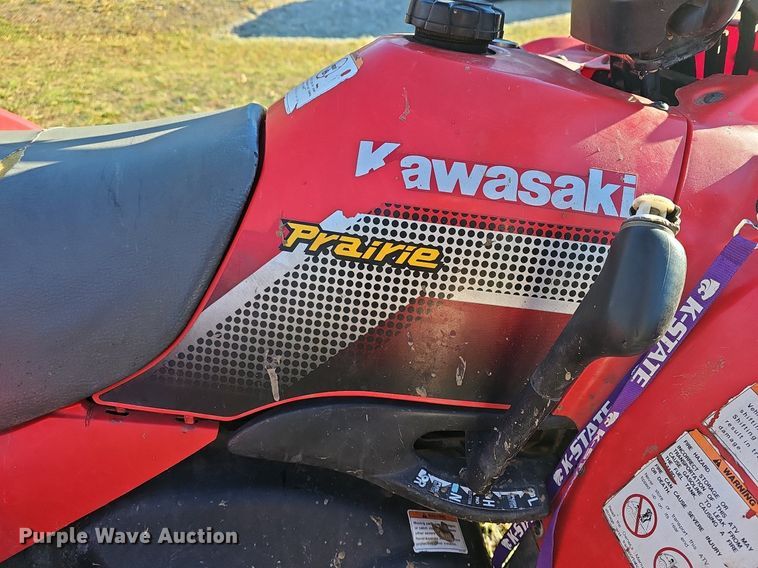 image for item NE9417 2002 Kawasaki  Prairie 300 ATV