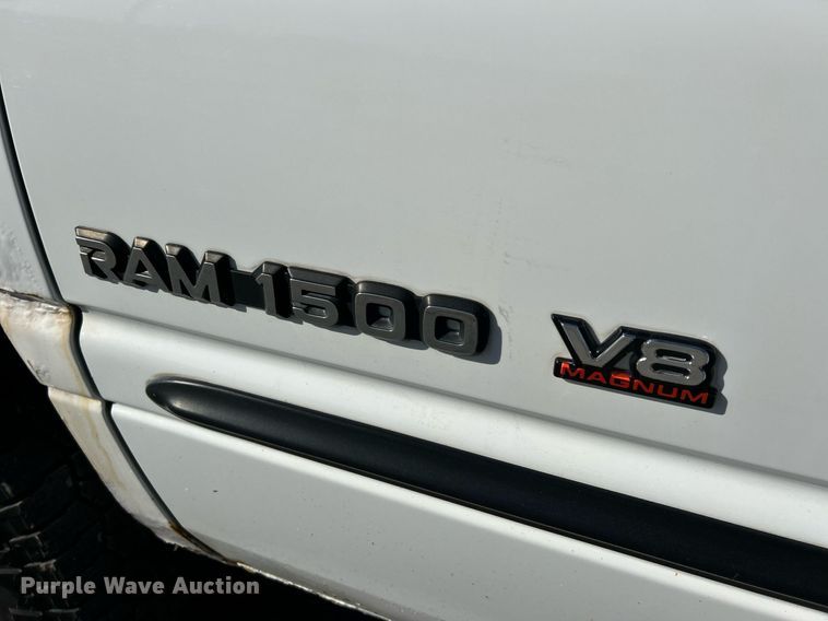 image for item NE9662 2001 Dodge  Ram 1500 Ext. Cab pickup truck