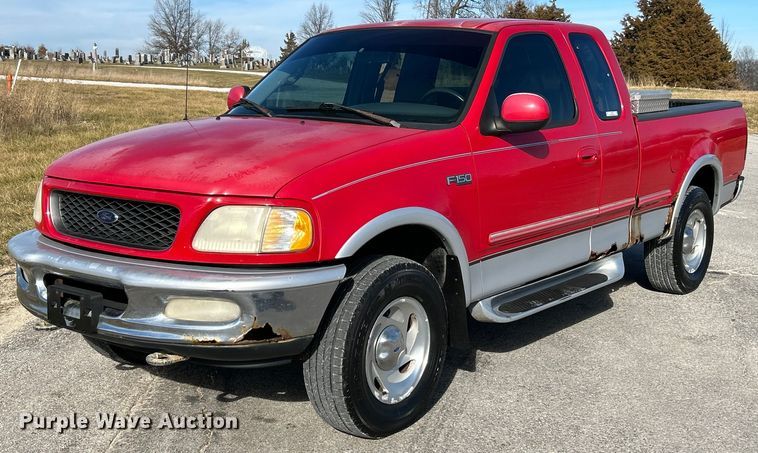 image for item NE9664 1997 Ford  F150 SuperCab pickup truck