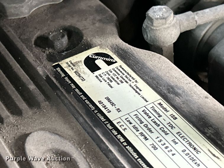 image for item NE9744 2005 Freightliner MT45 delivery truck