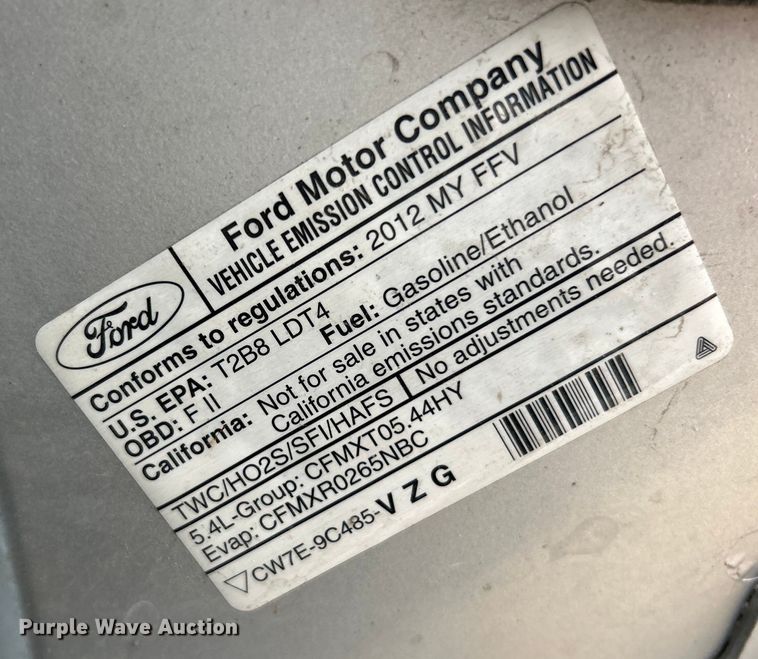 image for item NE9764 2012 Lincoln  Navigator  SUV