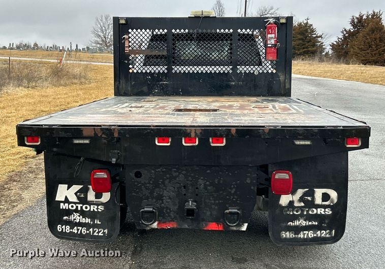 image for item NE9766 2014 Dodge  Ram 4500 Crew Cab flatbed truck