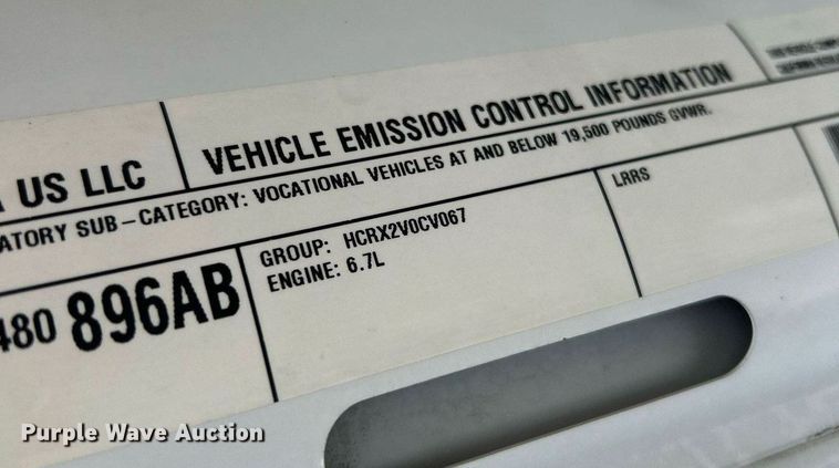 image for item NE9766 2014 Dodge  Ram 4500 Crew Cab flatbed truck