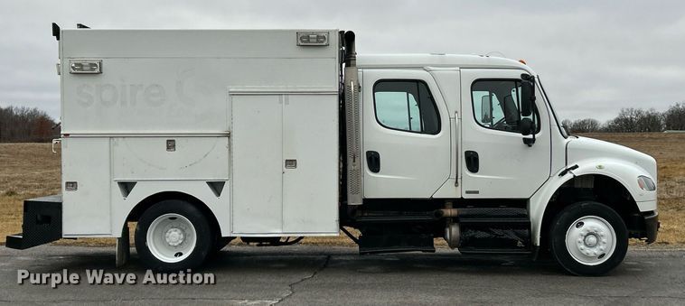 image for item NE9772 2010 Freightliner Business Class M2 crew cab utility / service truck