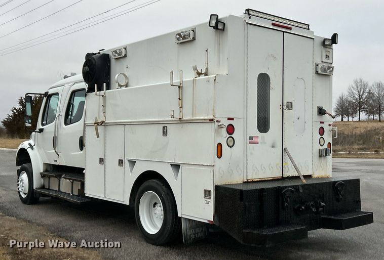 image for item NE9772 2010 Freightliner Business Class M2 crew cab utility / service truck