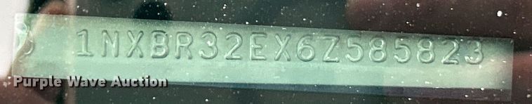 image for item NE9779 2006 Toyota  Corolla S 