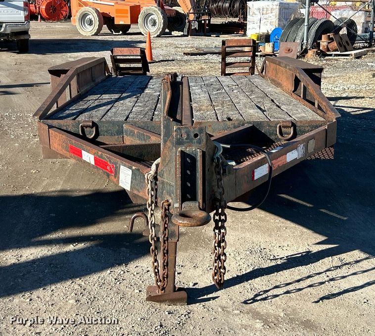 image for item NJ9510 1993 Belshe TS2T equipment trailer