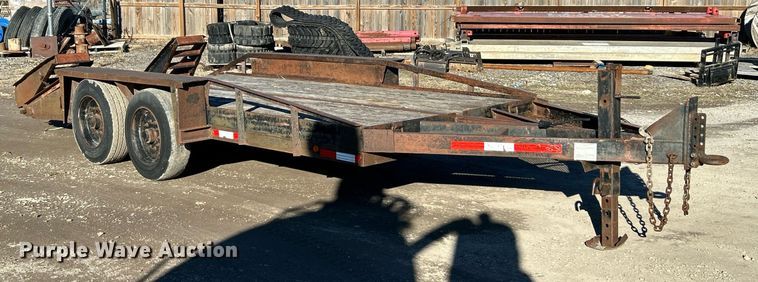 image for item NJ9510 1993 Belshe TS2T equipment trailer