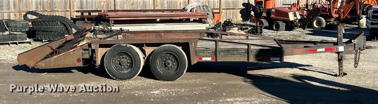 image for item NJ9510 1993 Belshe TS2T equipment trailer