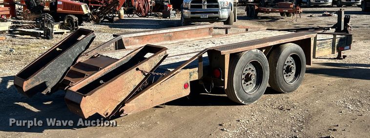 image for item NJ9510 1993 Belshe TS2T equipment trailer