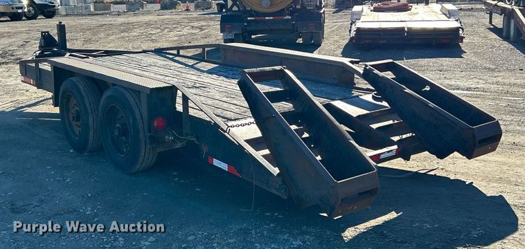 image for item NJ9510 1993 Belshe TS2T equipment trailer