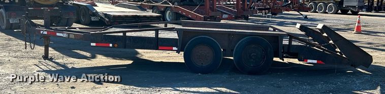 image for item NJ9510 1993 Belshe TS2T equipment trailer