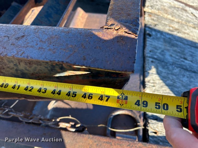 image for item NJ9510 1993 Belshe TS2T equipment trailer