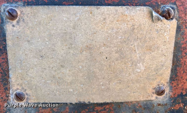 image for item NJ9510 1993 Belshe TS2T equipment trailer