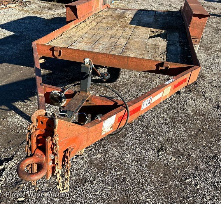 image for item NJ9511 1990 Belshe  WB-2 equipment trailer