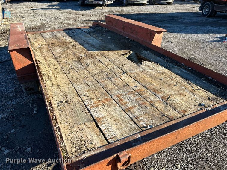 image for item NJ9511 1990 Belshe  WB-2 equipment trailer