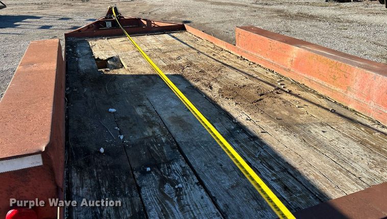 image for item NJ9511 1990 Belshe  WB-2 equipment trailer