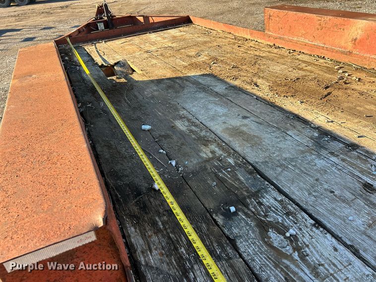 image for item NJ9511 1990 Belshe  WB-2 equipment trailer