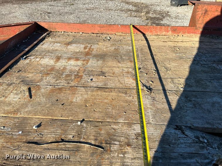 image for item NJ9511 1990 Belshe  WB-2 equipment trailer