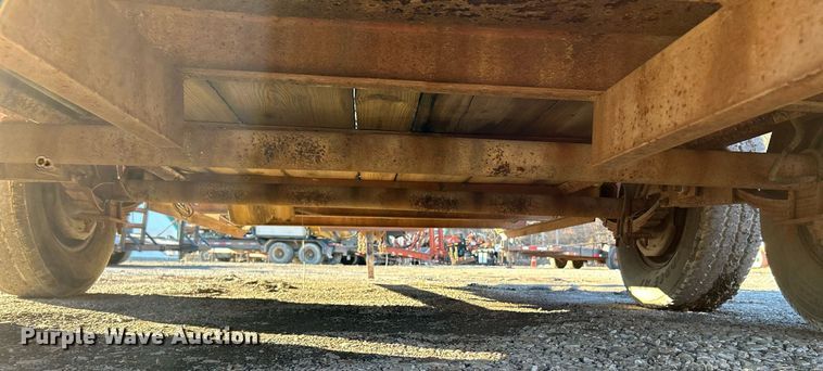 image for item NJ9511 1990 Belshe  WB-2 equipment trailer